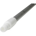Vikan White Aluminium Broom Handle 1.51m Ergonomic Diameter 31mm for Use with Vikan Brooms Vikran Squeegees 29375