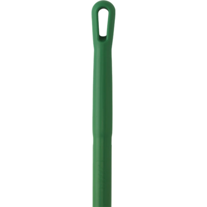 Vikan Green Polypropylene Anodised Aluminium Broom Handle 1.51 m Ergonomic 31mm Diameter 29372