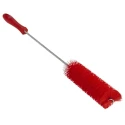 Vikan Red Bottle Brush, 17 mm Bristle Length, 510 mm Overall Length, 40 mm Brush Diameter, Polyester Bristle 53784