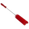Vikan Red Bottle Brush, 17 mm Bristle Length, 510 mm Overall Length, 40 mm Brush Diameter, Polyester Bristle 53784