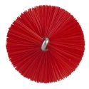 Vikan Red Bottle Brush, 17 mm Bristle Length, 510 mm Overall Length, 40 mm Brush Diameter, Polyester Bristle 53784