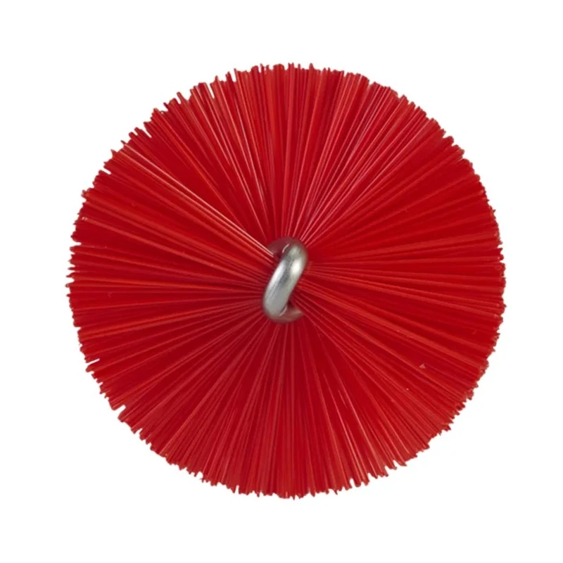 Vikan Red Bottle Brush, 17 mm Bristle Length, 510 mm Overall Length, 40 mm Brush Diameter, Polyester Bristle 53784