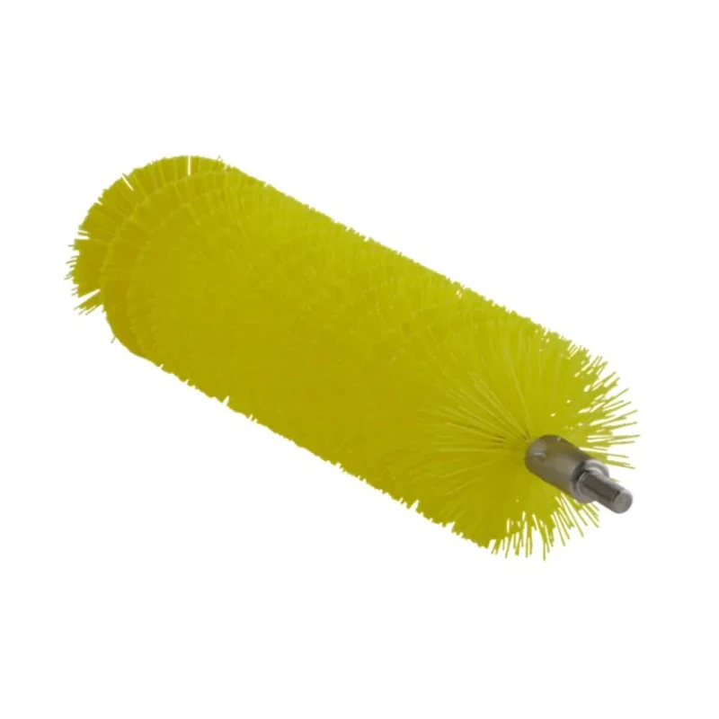 Vikan Yellow Bottle Brush 200mm Length, 40mm Diameter, Polyester Bristle, Polypropylene Handle 53686