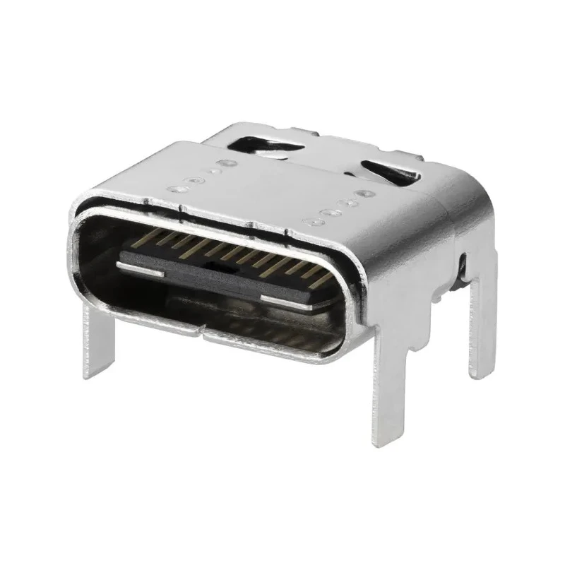 Molex Right Angle Surface Mount Female 1 Port USB Type C USB Connector 3.2 201267-0005