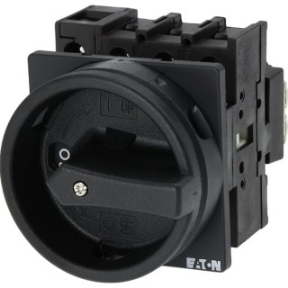 Eaton 3-Pole Flush Isolator Switch IP65, 25A, 13 kW, Screw Terminal, Black Handle IP65