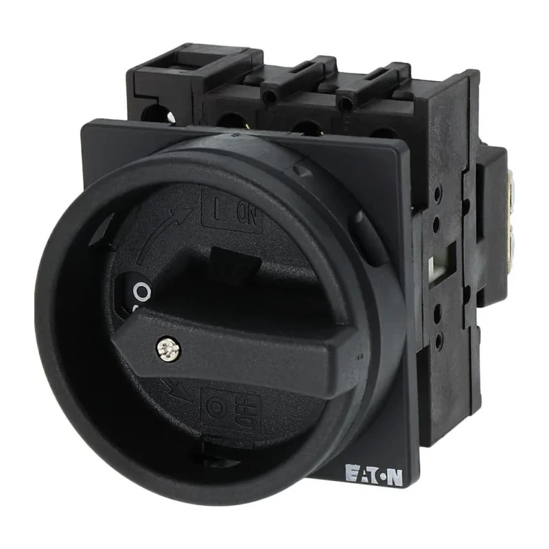 Eaton 3-Pole Flush Isolator Switch IP65, 25A, 13 kW, Screw Terminal, Black Handle IP65