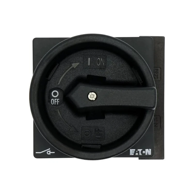 Eaton 3-Pole Flush Isolator Switch IP65, 25A, 13 kW, Black Handle, Screw Terminal 