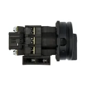 Eaton 3-Pole Flush Isolator Switch IP65, 25A, 13 kW, Black Handle, Screw Terminal 