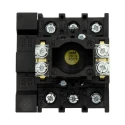 Eaton 3-Pole Flush Isolator Switch IP65, 25A, 13 kW, Black Handle, Screw Terminal 