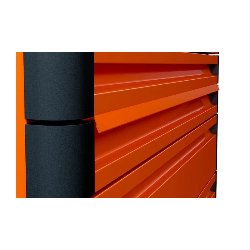 Bahco 8 Drawer Wheeled Roller Cabinet Solid Steel 1000kg Load Capacity 976x693x820mm 1477K8