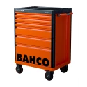 Bahco 6 Drawer Wheeled Roller Cabinet Solid Steel Load Capacity 1000kg Model 1477K6