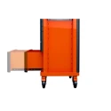 Bahco 6 Drawer Wheeled Roller Cabinet Solid Steel Load Capacity 1000kg Model 1477K6
