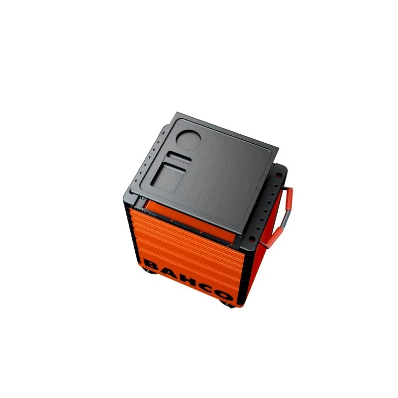Bahco 6 Drawer Wheeled Roller Cabinet Solid Steel Load Capacity 1000kg Model 1477K6