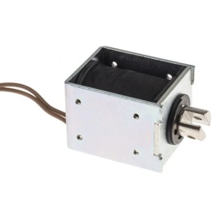 RS PRO Pull Action DC D-Frame Linear Solenoid 50 mm Length 37 mm Width 41 mm Depth 24VDC 300g 177-0130