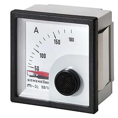 Siemens SENTRON Analogue Panel Ammeter 500 A AC Bimetal 3NJ6900-4HK12