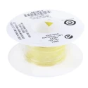 Alpha Wire Hook Up Wire TEFLON Series Yellow 30 AWG Silver Plated Copper 600 V 200°C 30 m 5851 YL005
