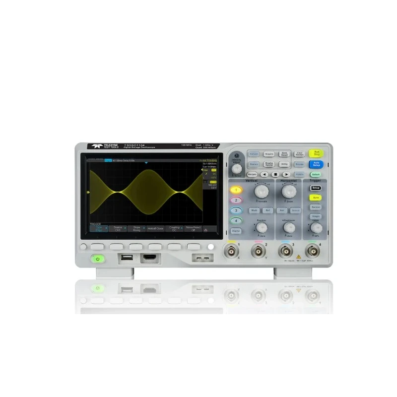 Teledyne LeCroy 100 MHz Bench Oscilloscope, 4-Channel USB Interface T3DSO1000