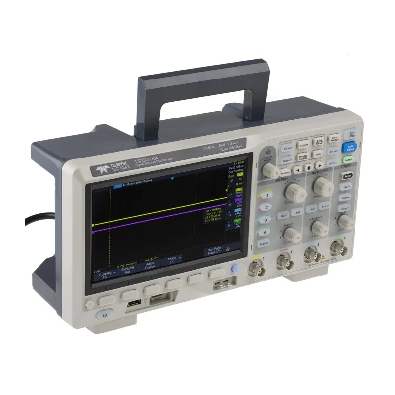 Teledyne LeCroy 100 MHz Bench Oscilloscope, 4-Channel USB Interface T3DSO1000