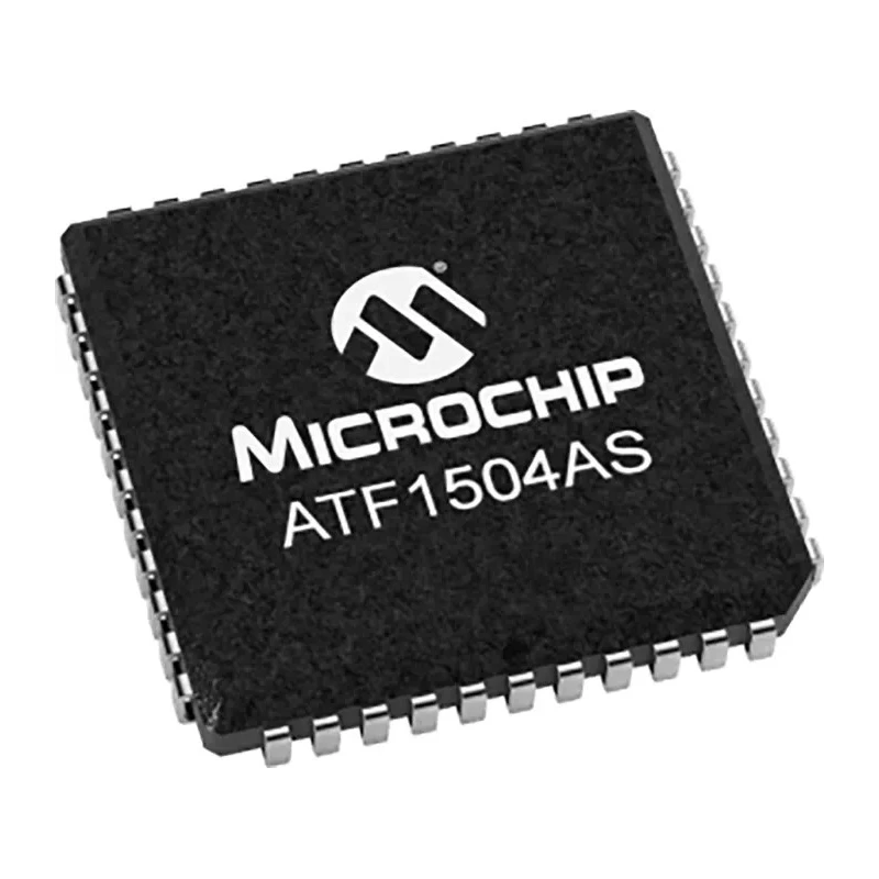 Microchip Complex Programmable Logic Device ATF1504AS-10JU44 ATF15xx EEPROM 64 Cells, 68 I/O, 10 ns, 44-Pin PLCC Package
