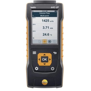 Testo Air Quality Monitor Data Logging 1370°C Max Temp 100%RH Max Battery Powered 0560 4402