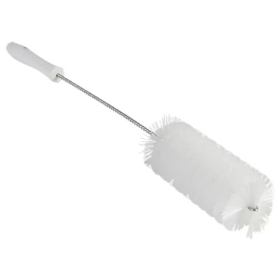 Vikan Chemical Resistant Polypropylene Bottle Brush with Stainless Steel Rod 27 mm Bristle Length x 60 mm Brush 53705