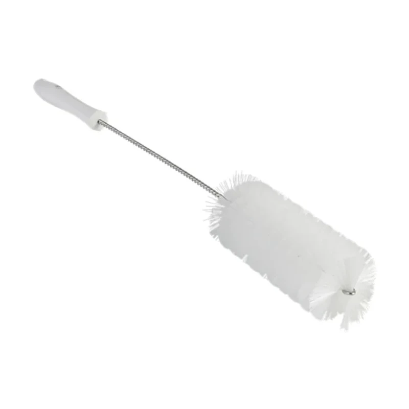 Vikan Chemical Resistant Polypropylene Bottle Brush with Stainless Steel Rod 27 mm Bristle Length x 60 mm Brush 53705