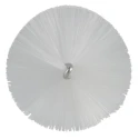 Vikan Chemical Resistant Polypropylene Bottle Brush with Stainless Steel Rod 27 mm Bristle Length x 60 mm Brush 53705