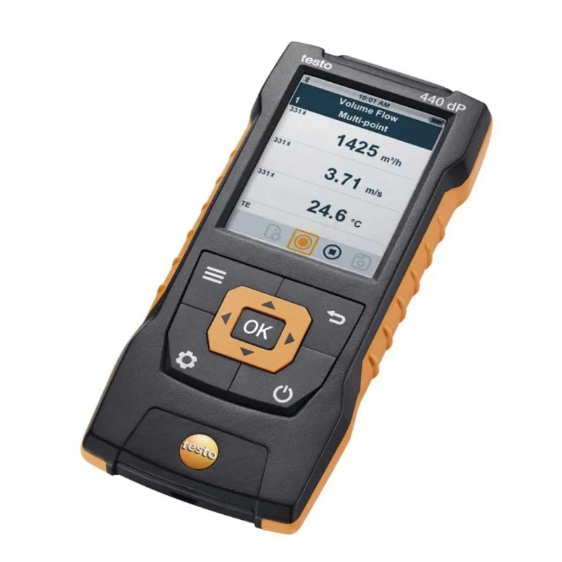 Testo Air Quality Monitor Data Logging 1370°C Max Temp 100%RH Max Battery Powered 0560 4402
