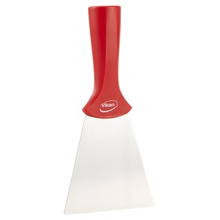 Vikan Stainless Steel Plastic Hand Scraper 205mm Blade Width 100mm 1 Piece 40114
