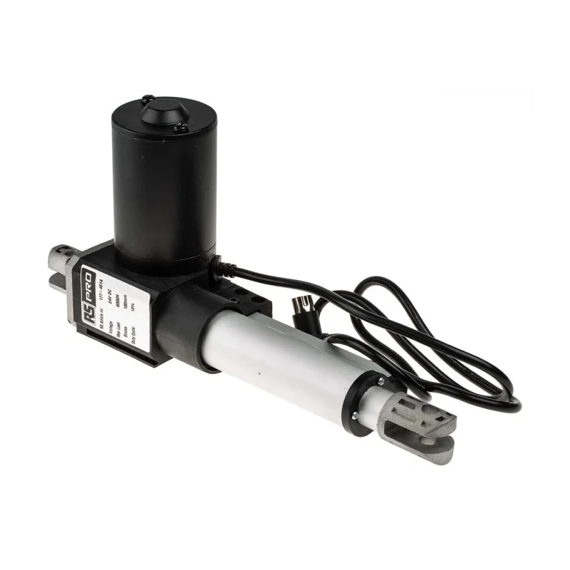 RS PRO Electrical Linear Actuator 100 mm Stroke Length 6000N Max Load 24V DC 4.2mm/s Model 177-4514