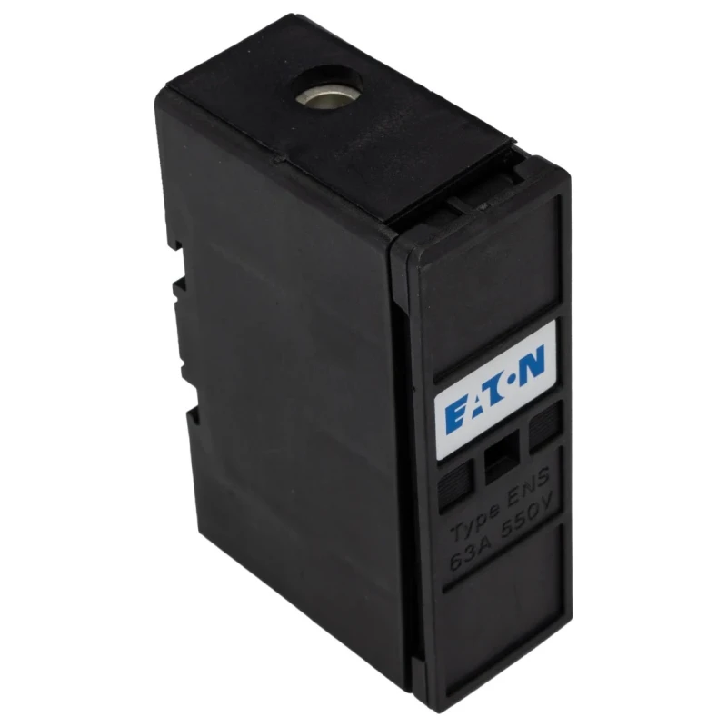 Eaton 63A Rail Mount Fuse Holder 1P Pole Screw Terminal DIN 35 mm Rail 660V AC 63ENSF