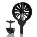 Testo Data Logging Vane Probe Battery-Powered, Maximum Operating Temperature 70°C, Max Humidity 100%RH 0635 9430