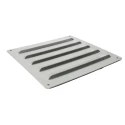 Schneider Electric ClimaSys CA Series Grey Steel Ventilation Grille 220 mm x 220 mm NSYCAG170X190LM