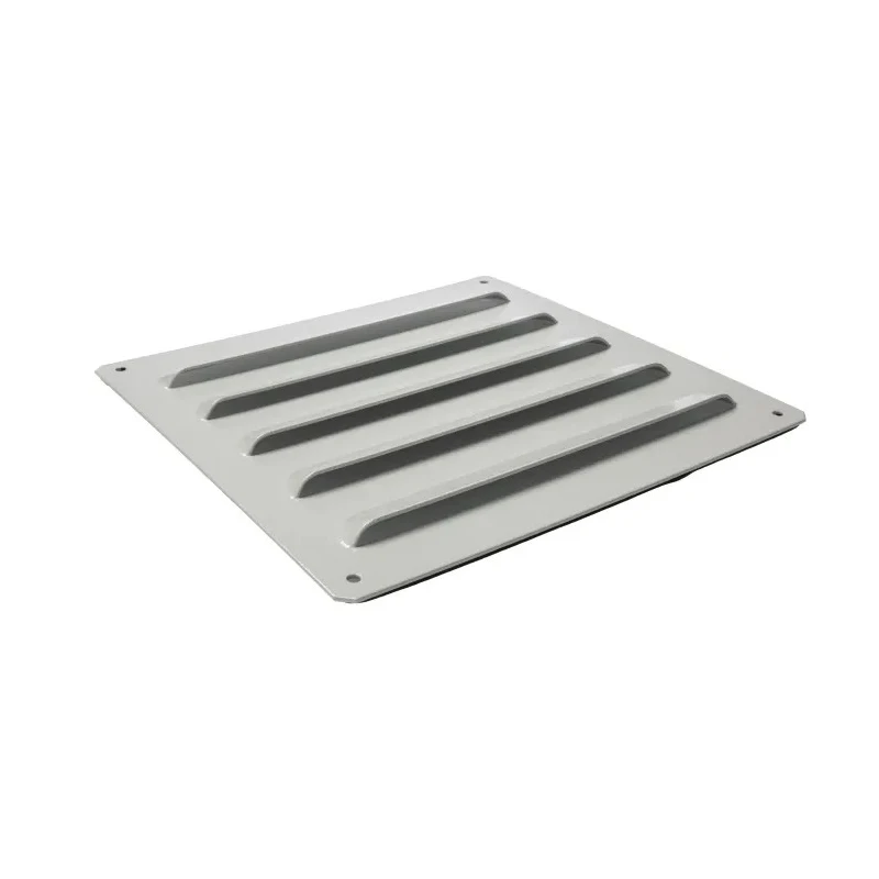 Schneider Electric ClimaSys CA Series Grey Steel Ventilation Grille 220 mm x 220 mm NSYCAG170X190LM