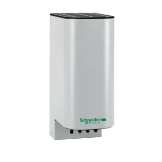 Schneider Electric Enclosure Heater 150W Output, 150W Input, 110/250V AC, Screw Terminal, DIN Rail Mount NSYCR150WU2C
