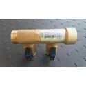Watts Brass Compression Pipe Fitting Male Metric 3/4 in to Male 1/2 in 003633