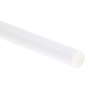 TE Connectivity White Polyolefin Heat Shrink Tubing 9 mm Sleeve Diameter x 1.2 m Length 3:1 Shrink Ratio RNF 3000-9/3-9