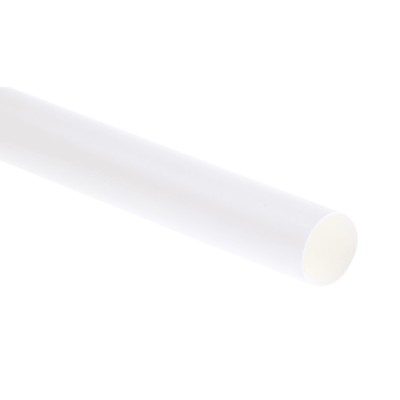 TE Connectivity White Polyolefin Heat Shrink Tubing 9 mm Sleeve Diameter x 1.2 m Length 3:1 Shrink Ratio RNF 3000-9/3-9