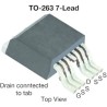 Vishay Siliconix TrenchFET N-Channel MOSFET, 150 A, 40 V Enhancement Mode, 8-Pin TO-263 Package SQM40022EM_GE3