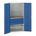 Bott 2 Door, 3 Drawer Sheet Steel Floor Standing Cupboard 2m Height 1.05m Width 550mm Depth 16926572.11