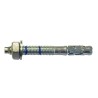 RS PRO Through Bolt Stainless Steel 10 x 100 mm Length 100 mm Drill Diameter 12 mm Bright Zinc Plated Finish 177-6973