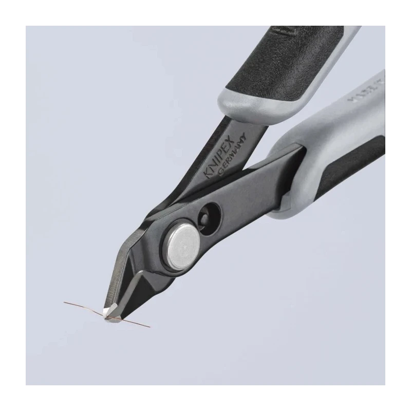Knipex Super Knips® Shear ESD Safe Side Cutter 125mm Jaw Width 9mm Maximum Cutting Capacity 1.6mm 78 61 125 ESD