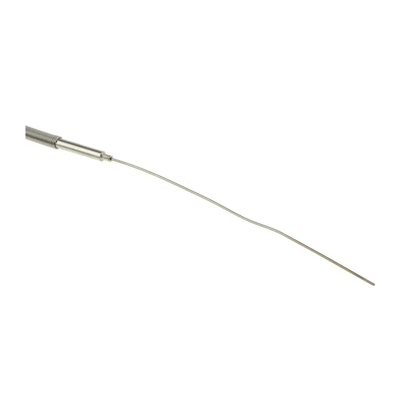 Omron E52 Type J Temperature Sensor 120 mm Length, 1 mm Diameter, -80 °C to 600 °C Max E52-ETJ1-120-2-P-A