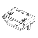 Molex Right Angle Surface Mount Female USB Type B Connector USB 2.0 30V 1.8A 105017-1001