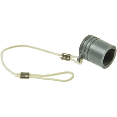 LEMO 1B MIL 1344A Male/Female Dust Cap, Shell Size 1, IP66, IP54, IP68, IP50 Rated, Brass Chrome Plated BFG.1B.100.PCZG