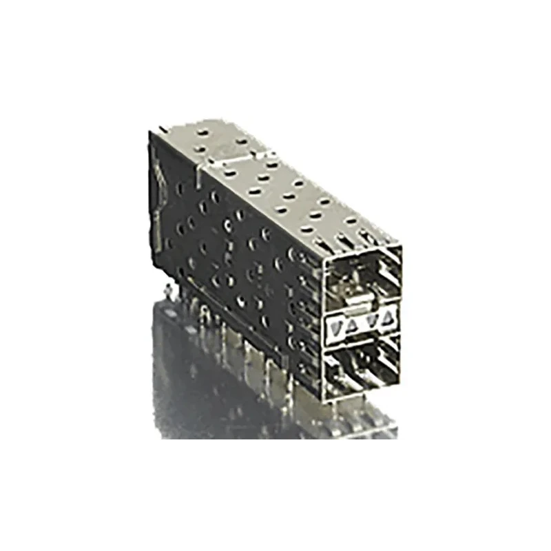Molex Pluggable I/O Connector SFP Female Solder 2-Port 40-Position 30V 500mA Glass Filled Liquid Crystal Polymer 75640-5001