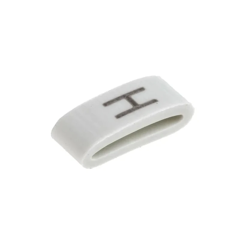 HellermannTyton Black Slide-On Pre-Printed Cable Marker for 1.8mm to 6.3mm Cable Diameter HODS85 531-07868
