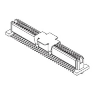 Molex PMC Mezzanine Series Straight Surface PCB Socket 64-Contact 2 Row 1 mm Pitch 12A 100V 71439-3864