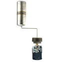 Telemecanique Sensors Float Switch Screw Mount Nitrile Rubber (NBR) Gasket 2 NC DPST Output 475 V AC Max 230 V DC 9037HG37