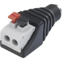 RS PRO DC Power Connector Female Cable Mounted 12 VDC 5A Straight 2 Poles Length 9mm 179-2857